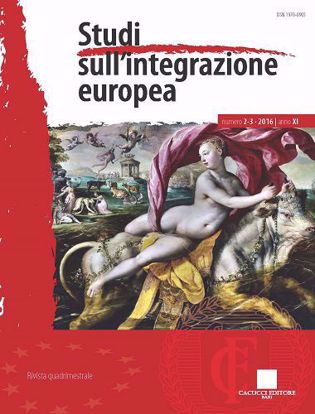 Immagine di Studi sull'integrazione europea - Anno XI, n.2-3