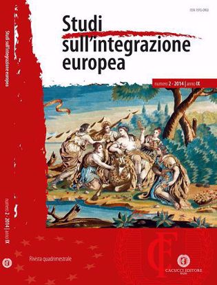 Immagine di Studi sull' integrazione europea - Anno IX, n.2
