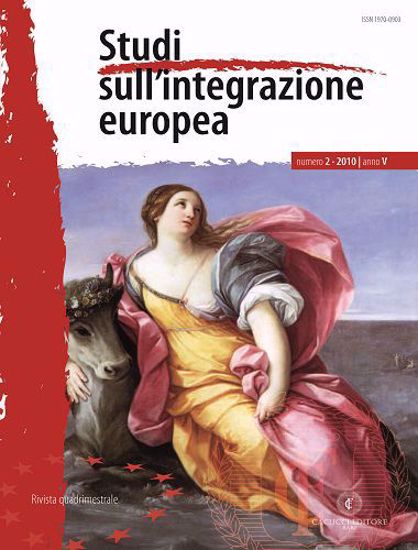 Immagine di Studi sull' integrazione europea - Anno  V, n.2