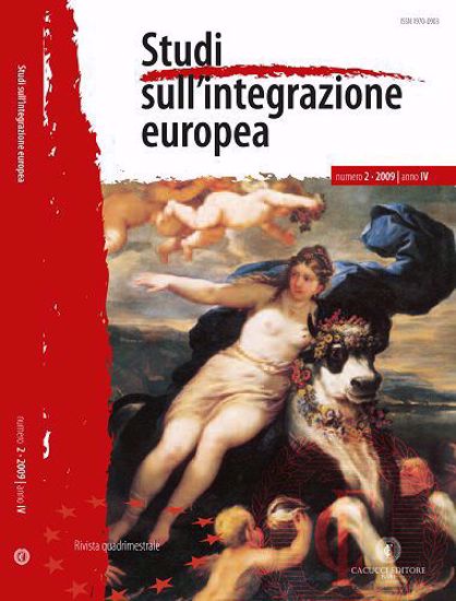 Immagine di Studi sull' integrazione europea - Anno  IV, n.2