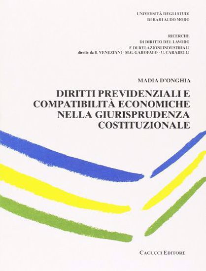 Immagine di Diritti previdenziali e compatibilità economiche nella giurisprudenza costituzionale