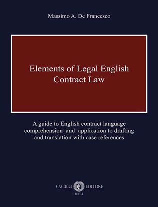 Immagine di Elements of Legal English - Contract Law