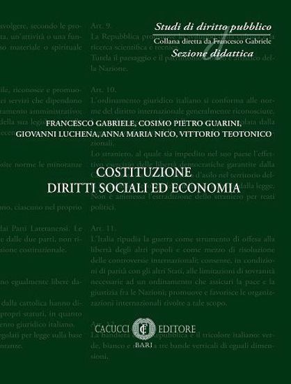 Immagine di 4 - Costituzione diritti sociali ed economia