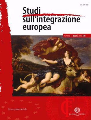 Immagine di Studi sull'integrazione europea - Anno XVI, n.1- gennaio/aprile 2021
