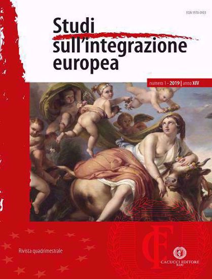 Immagine di Studi sull'integrazione europea - Anno XVI, n.3- settembre/dicembre 2021