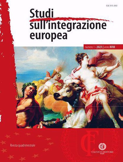 Immagine di Studi sull'integrazione europea - Anno XVIII, n.1- gennaio/aprile 2023