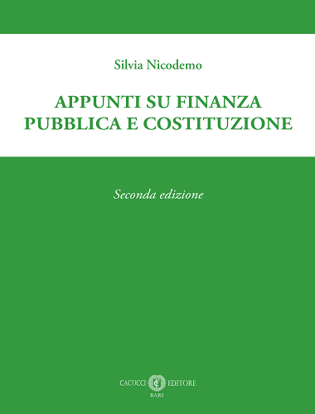 Immagine di Appunti su finanza pubblica e Costituzione - Seconda edizione