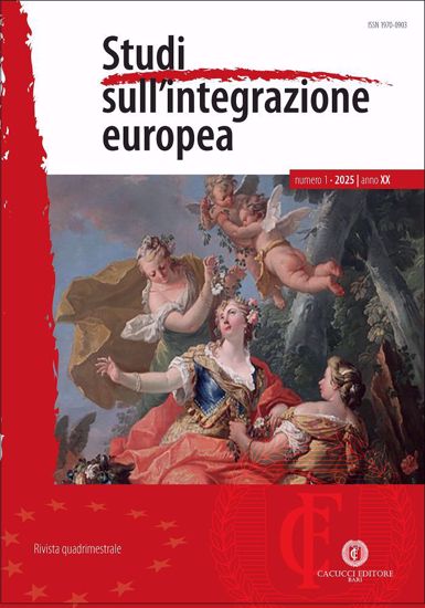 Immagine di Studi sull' integrazione europea - Anno XX, n.1 - gennaio/aprile 2025