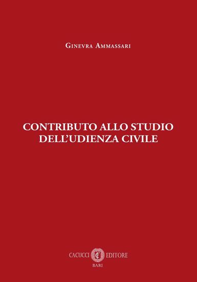 Immagine di Contributo allo studio dell’udienza civile