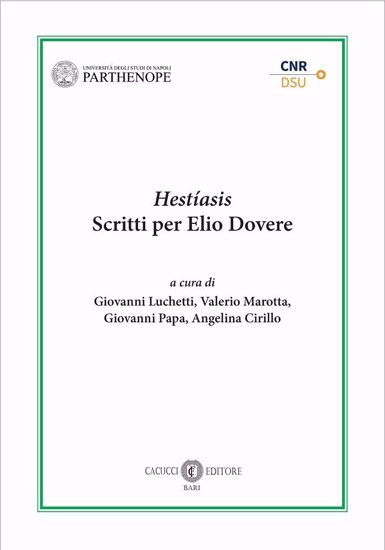 Immagine di Hestíasis Scritti per Elio Dovere