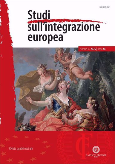Immagine di Studi sull' integrazione europea - Anno XX, n.3 - settembre/dicembre 2025